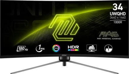 MSI MAG345CQR Monitors