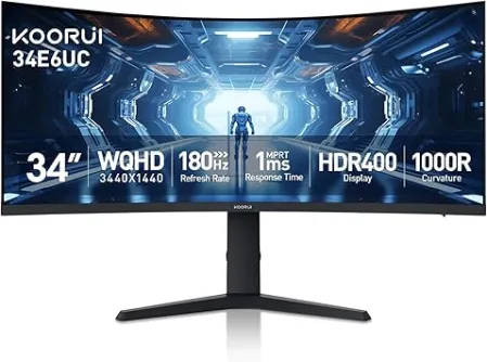 KOORUI 34E6UC Monitors