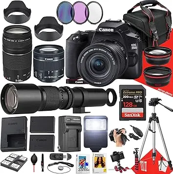 Canon EOS 250D Digital Cameras